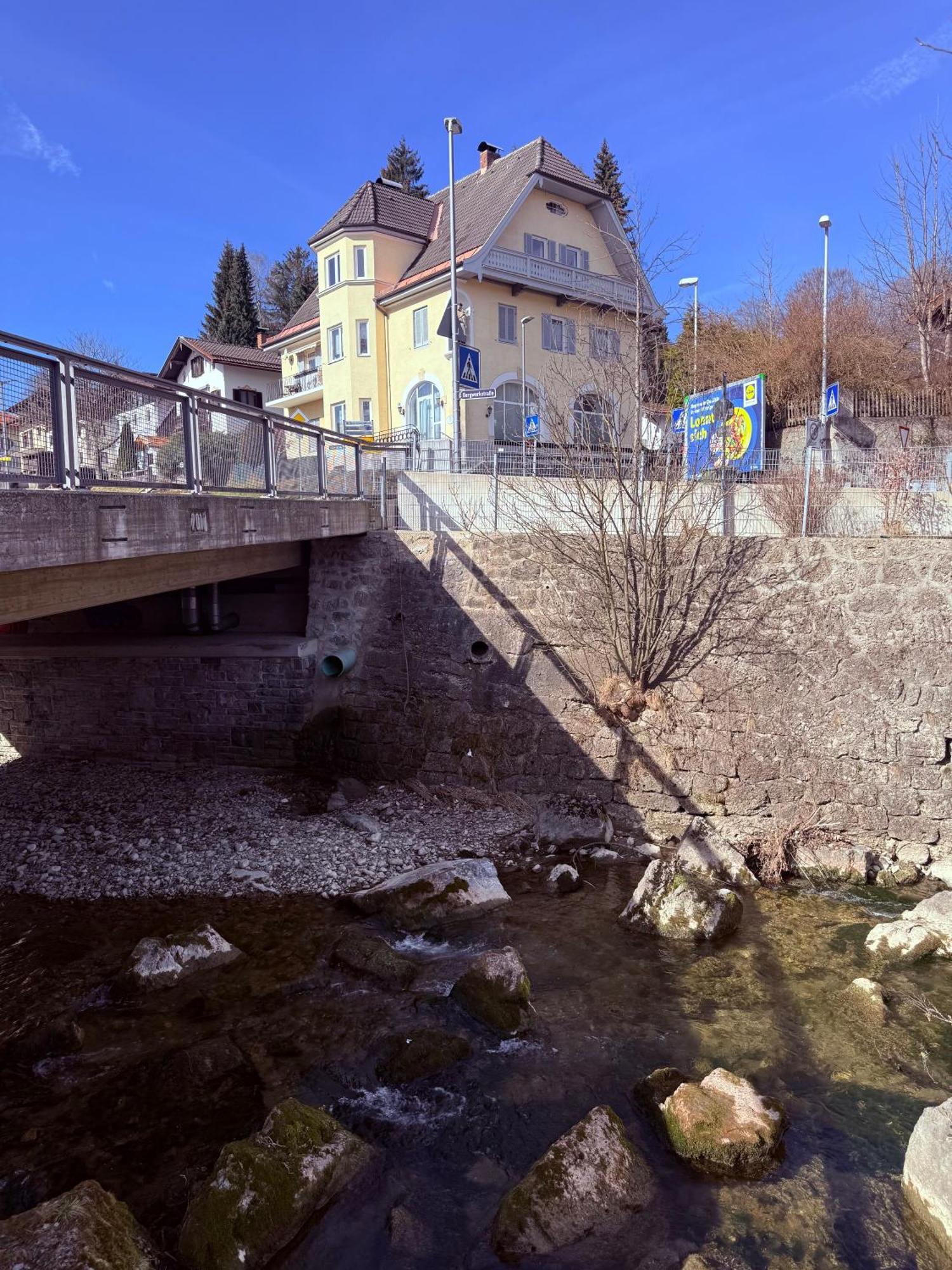 Liebelei Miesbach - Boutique-Apartment Mit Terrasse Im Zentrum エクステリア 写真